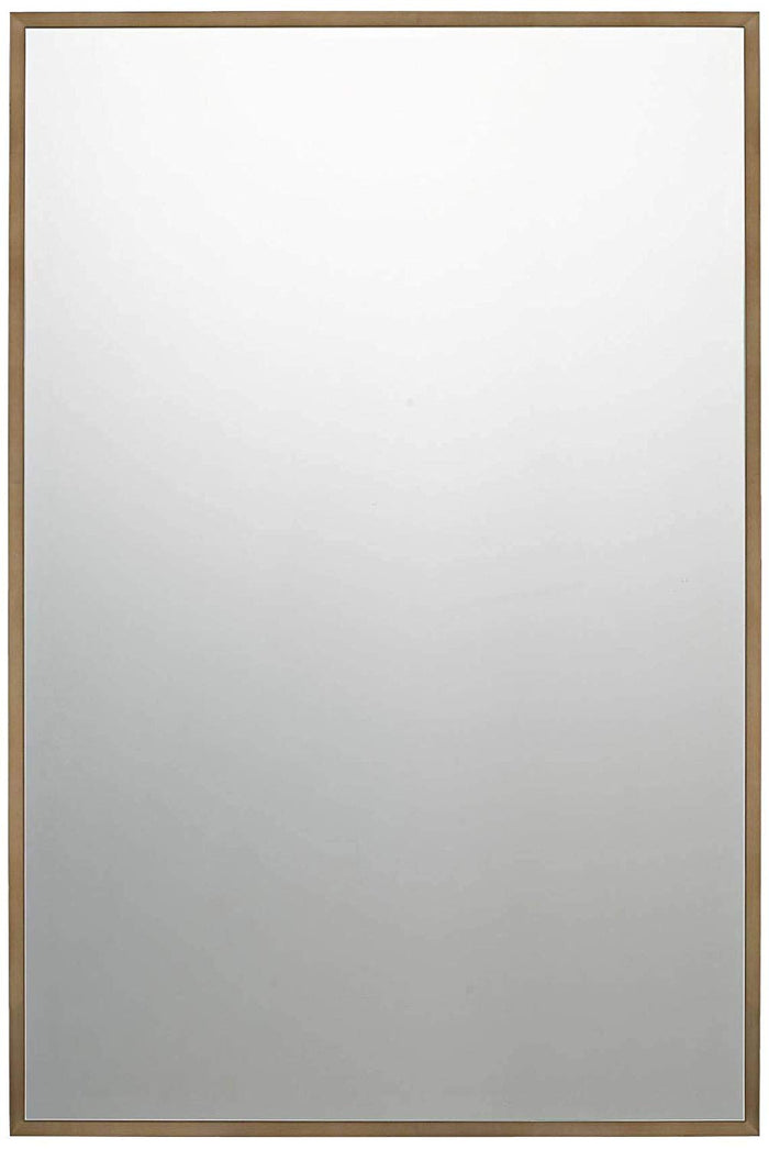 Quoizel QR3330 Reflections 36 X 24 inch Antique Brass Mirror by Vanessa Jane