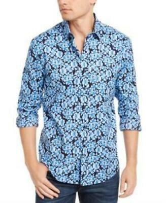 Club Room Mens Altona Floral Graphic Shirt by Vanessa Jane