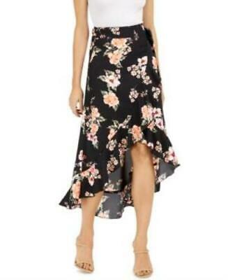 Bar Iii Floral-Print Wrap Skirt by Vanessa Jane