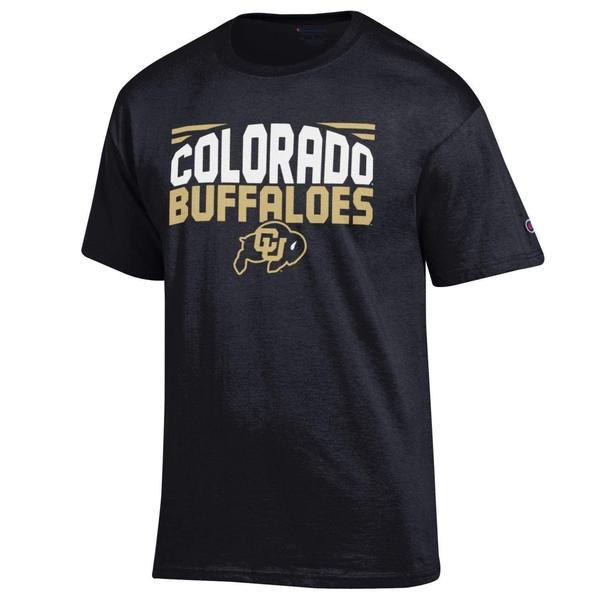 NCAA Champion Mens Push Ahead Short sleeve T-Shirt Colorado Buffaloes, Small by Vanessa Jane