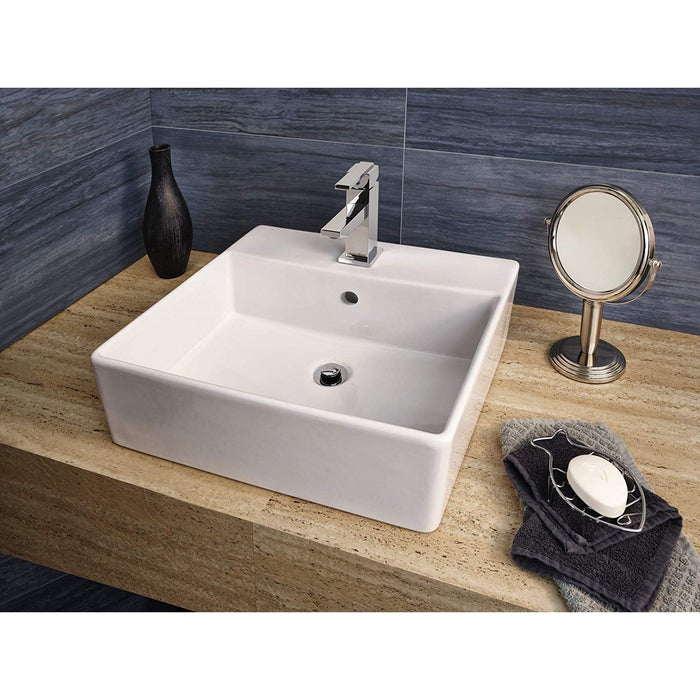American Standard 0552001.020 Loft Above Counter Sink with Faucet Hole, White by Vanessa Jane