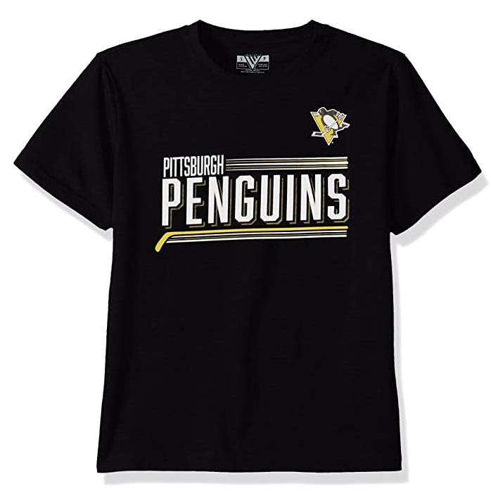 Pittsburgh Penguins Mens Tee, Size Small by Vanessa Jane