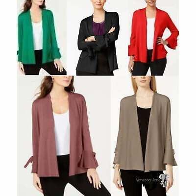 Alfani Tie-Sleeve Cardigan by Vanessa Jane