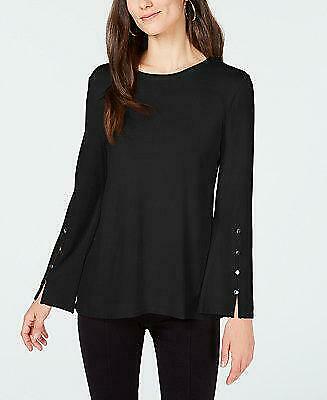 Alfani Hardware-Sleeve Sweater by Vanessa Jane