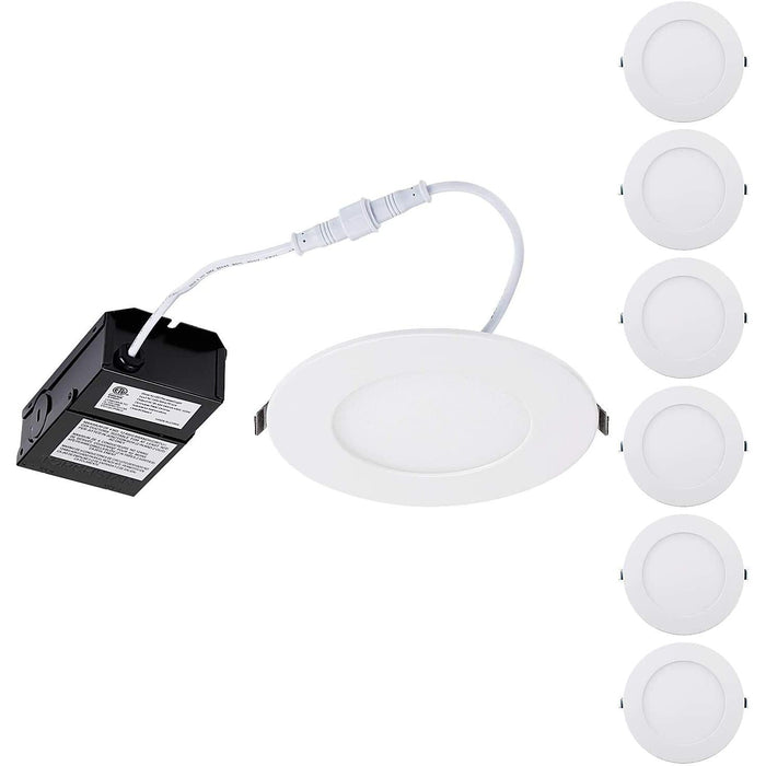 6 PK Torchstar 4Dimmable Slim LED Downlight With J-Box 50W Eqv.10.5 Light by Vanessa Jane