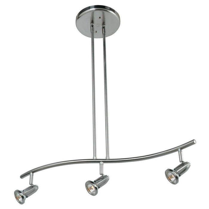 Access Lighting-Cobra Spotlight Pendant Brushed Steel Finish-52205-BS by Vanessa Jane