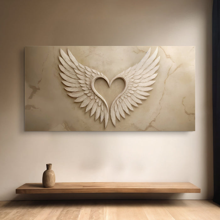 Wings Of Love Abstract Wall Art by Tailored Canvases