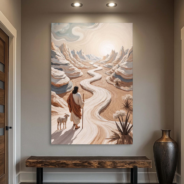 Parable Of The Lost Sheep Faith Wall Art III by Tailored Canvases