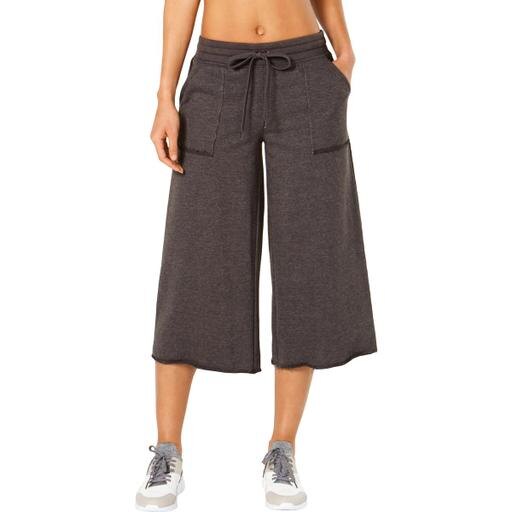 Ideology Womens Cropped Wide-Leg Sweatpants by Vanessa Jane