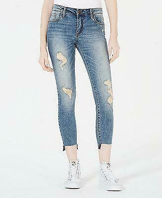 STS Emma Ripped Step Hem Skinny Jeans by Vanessa Jane