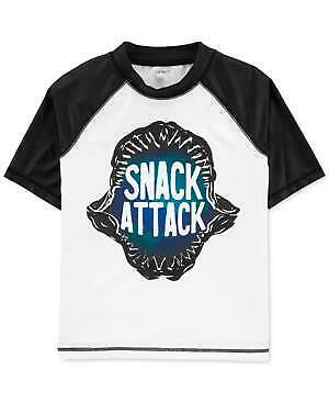 Carters Little Boys Snack Attack Rash Guard T-Shirt by Vanessa Jane
