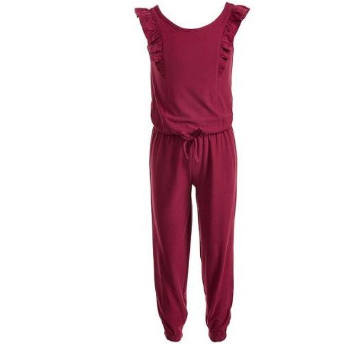 Epic Threads Little Girls Flutter-Sleeve Jumpsuit, Size 4T by Vanessa Jane