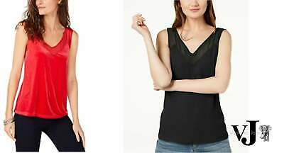 International Concepts Petite Velvet Illusion V-Neck Tank Top,Various Sizes by Vanessa Jane