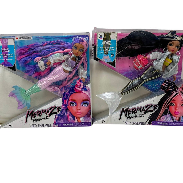 Mermaze Mermaidz Color Change Fashion Doll, Set of 2 by Vanessa Jane