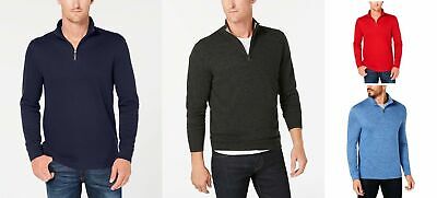 Club Room Mens Quarter-Zip Sweater by Vanessa Jane