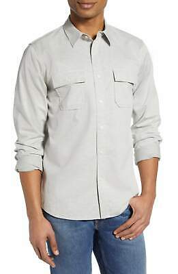 Frame Mens Bedford Classic Fit Solid Button-up Shirt by Vanessa Jane