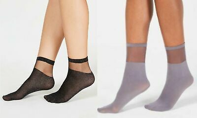 I.n.c. Sheer Fashion Ankle Socks, Lot of 2pairs by Vanessa Jane