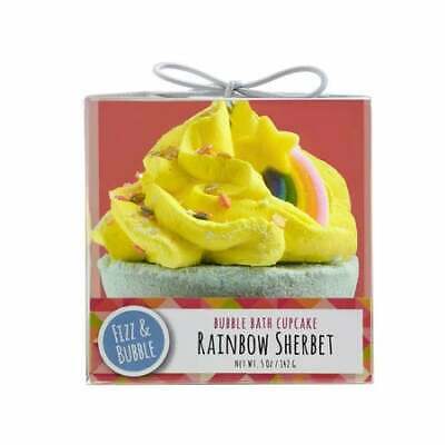 Fizz & Bubble Rainbow Sherbet Bubble Bath Bomb Cupcake by Vanessa Jane