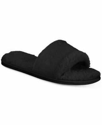 INC International Concepts Womens Faux-Fur Slide Slippers by Vanessa Jane