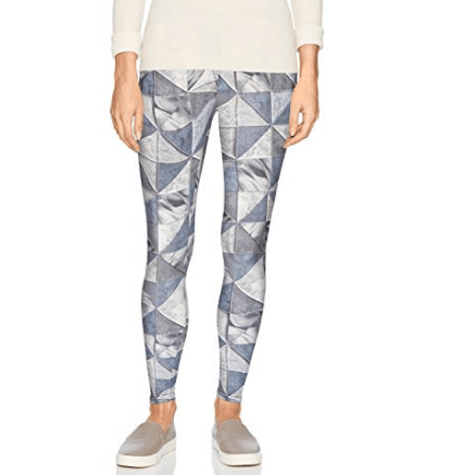 Carnival Womens Full-Length Printed Soft Microfiber Legging, Size XL by Vanessa Jane