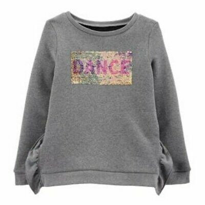 Carter's Girls Flip-Sequin Fleece Sweatshirt, Various Sizes by Vanessa Jane