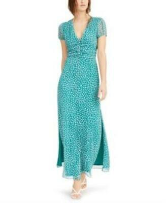 Bar Iii Printed Chiffon Maxi Dress by Vanessa Jane