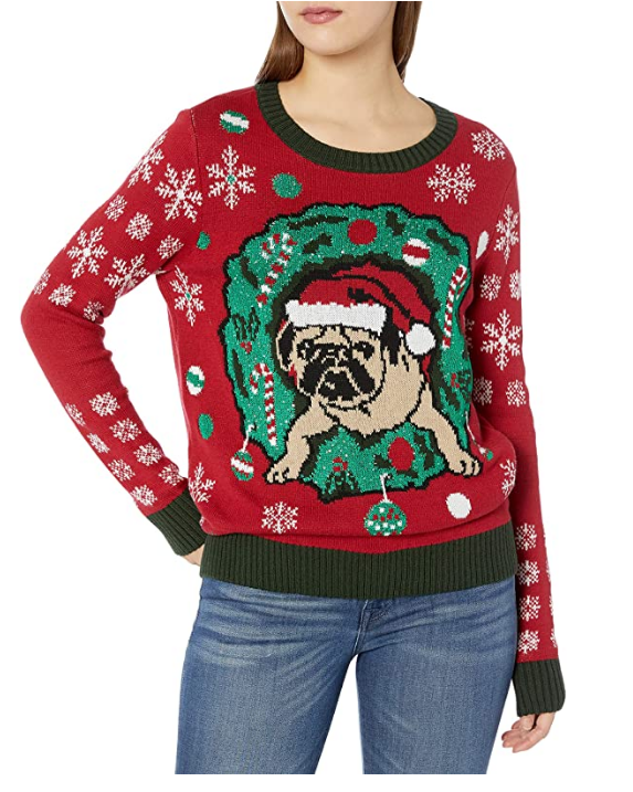 Ugly Christmas Sweater Company Womens Assorted Pullover Xmas Sweater,Size XL by Vanessa Jane