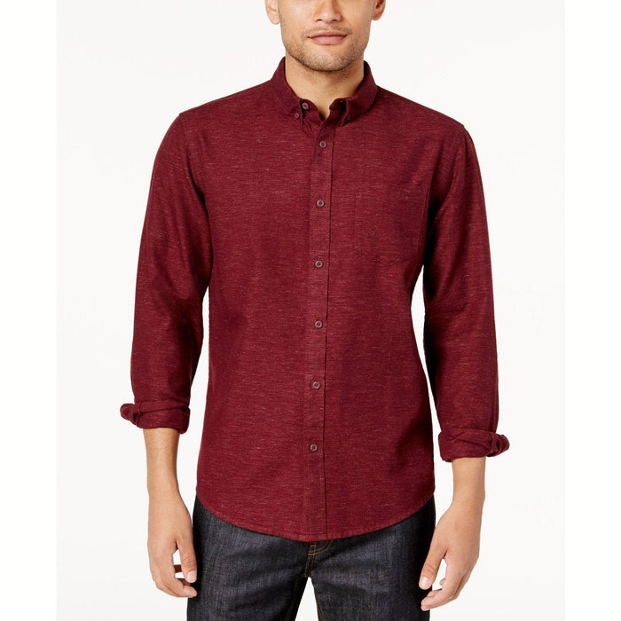 American Rag Mens Casey Nep Button up Shirt by Vanessa Jane