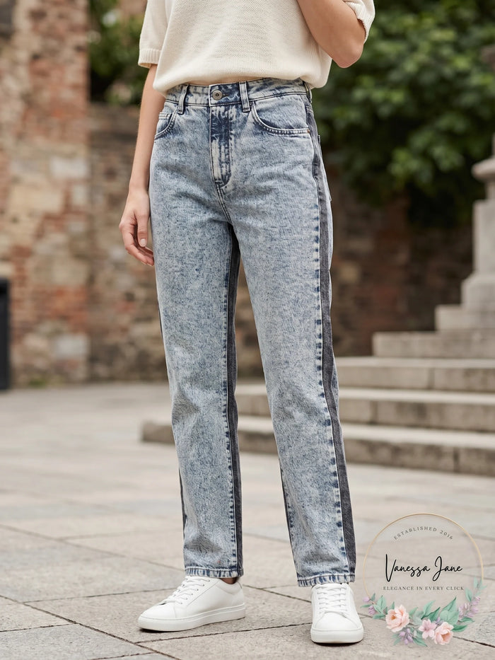 Stella McCartney Cropped high-rise jeans, Size 24 by Vanessa Jane