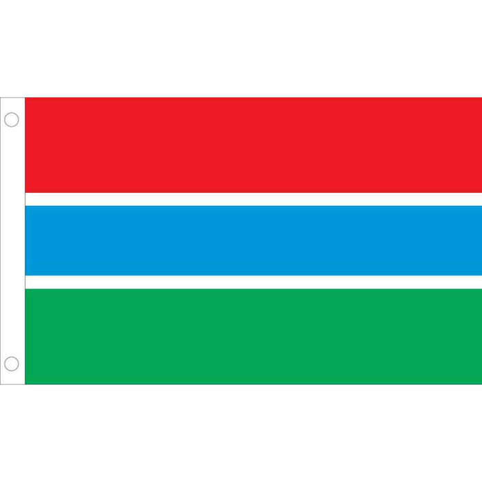 ALLIED Flag Outdoor Nylon Gambia United Nation Flag, 4 by 6-Feet by Vanessa Jane