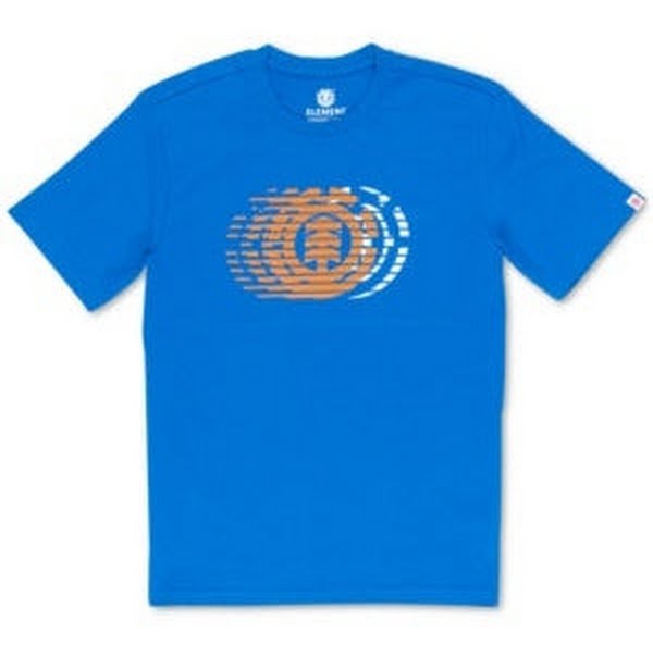Element Mens Victory Logo Graphic T-Shirt, Nautical Blue, Size S by Vanessa Jane