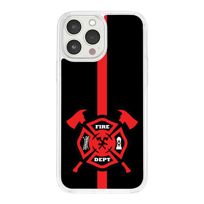 Firefighter HD Apple iPhone 14 Mag-Safe Phone Case by Affinity Bands