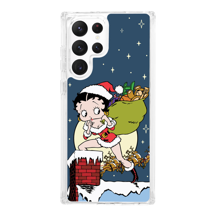 Betty Boop Happy Holidays HD Samsung Galaxy S22 Phone Case by Affinity Bands
