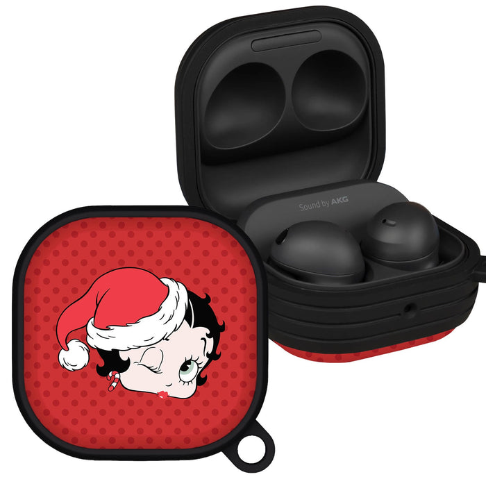 Betty Boop Christmas HDX Samsung Galaxy Buds Pro Case Cover by Affinity Bands