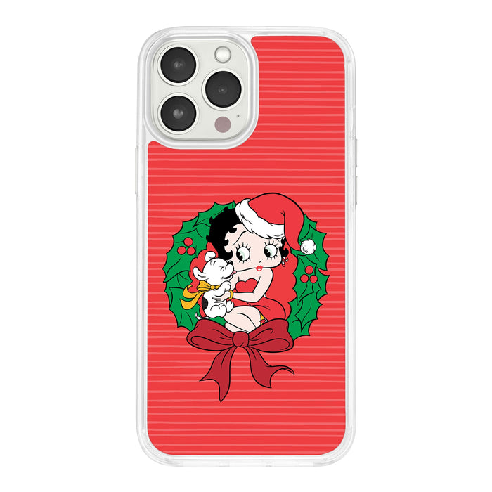 Betty Boop Christmas HD Apple iPhone 14 Series Mag-Safe Phone Case by Affinity Bands