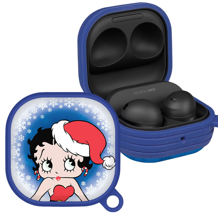 Betty Boop Happy Holidays HDX Samsung Galaxy Buds Pro & Buds Live Case Cover by Affinity Bands