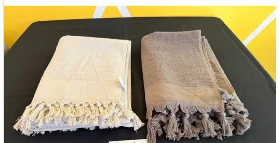 Haremlique Peshtamal Turkish Bath Towels, Set of 2 by Price Is Right Miami