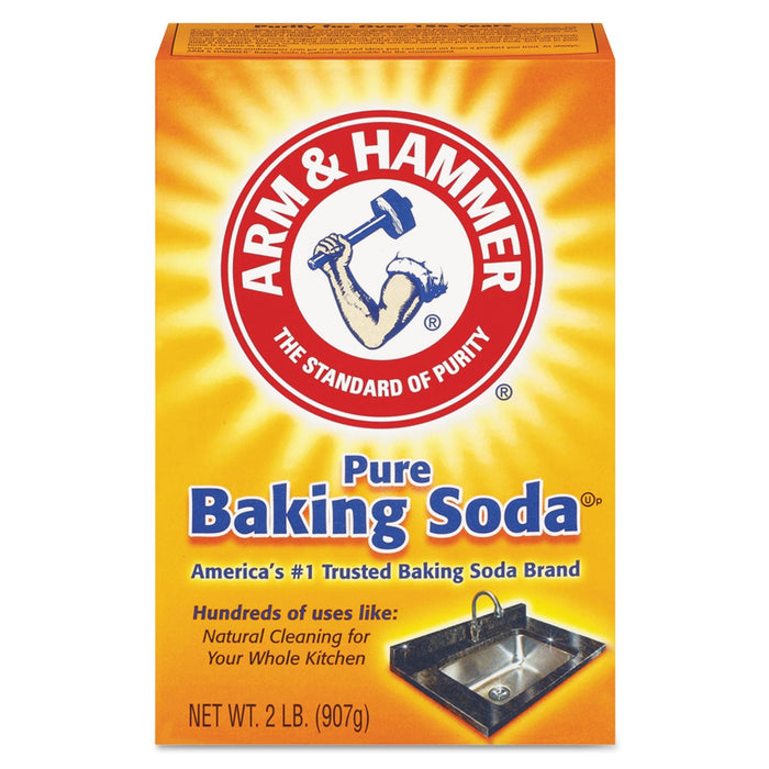 Arm & Hammer Baking Soda, 2 lb Box, 12/Carton