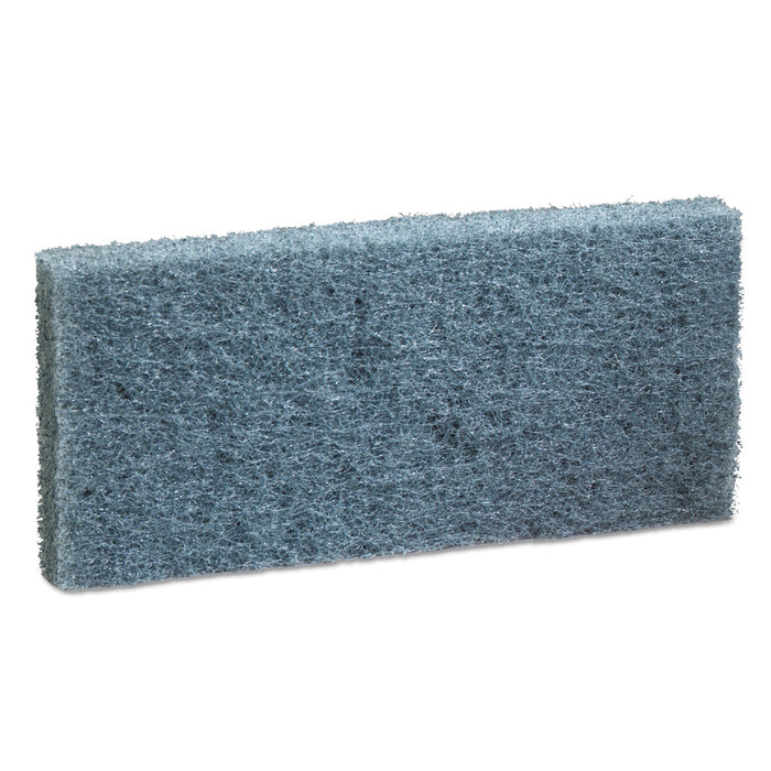 3M Doodlebug Scrub Pad, 4.63 x 10, Blue, 5/Pack, 4 Packs/Carton
