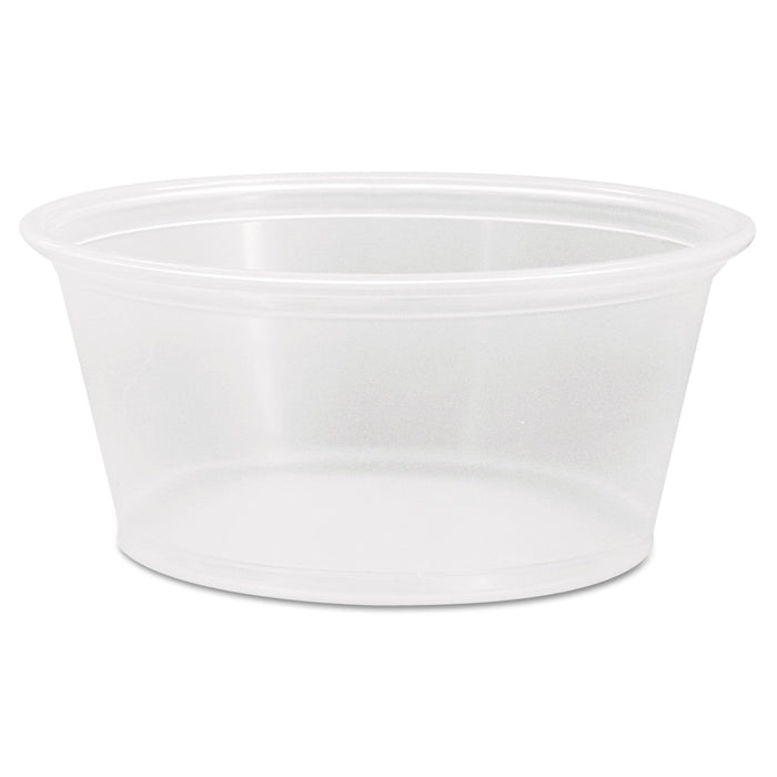 Dart Conex Complements Portion/Medicine Cups, 3.25 oz, Clear, 125/Bag, 20 Bags/Carton