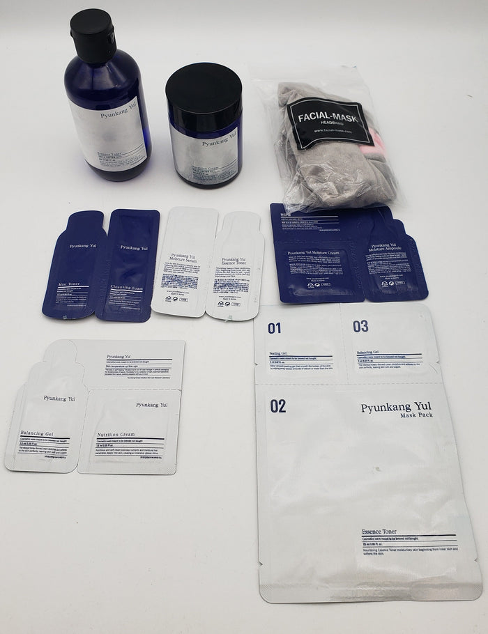 Pyunkang yul Gift Set with Facial Mask and Essence Toner by Vanessa Jane