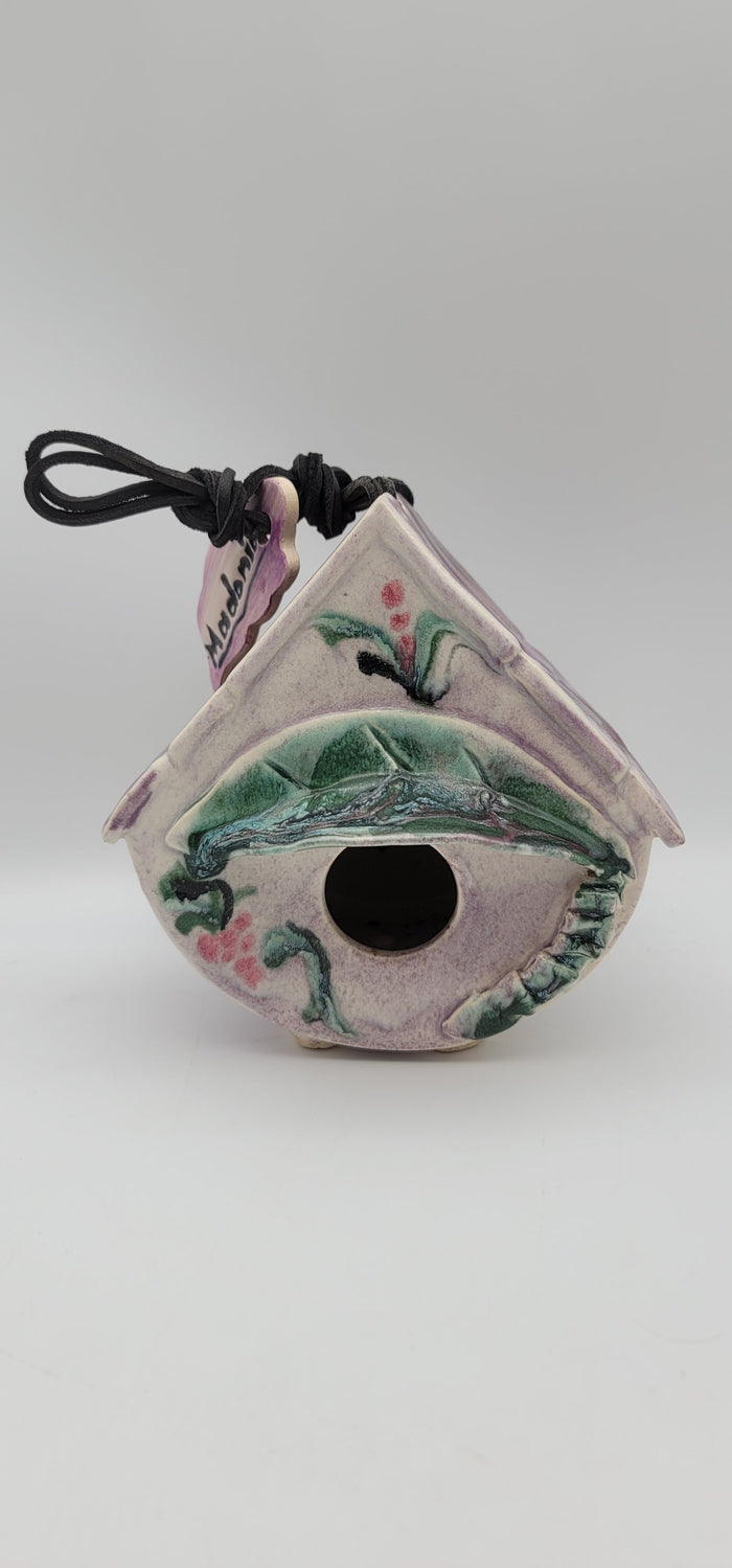 Vintage Clay Artist Bird House by Susan L. Madonia by Vanessa Jane