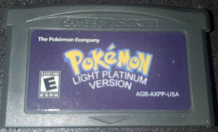 Pokemon Light Platinum GBA ROM Hack Video Game Custom Gameboy Advance by VintageVideoGameStore