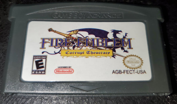 Fire Emblem Corrupt Theocracy GBA Video Game Game Boy Advance 2011 by VintageVideoGameStore