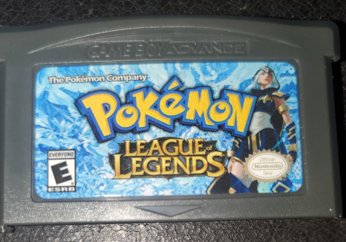 Pokemon League of Legends GBA ROM Hack Video Game Gameboy Advance by VintageVideoGameStore