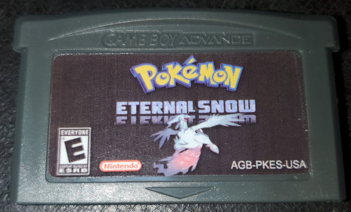 Pokemon Eternal Snow GBA ROM Hack Video Game Custom Gameboy Advance by VintageVideoGameStore