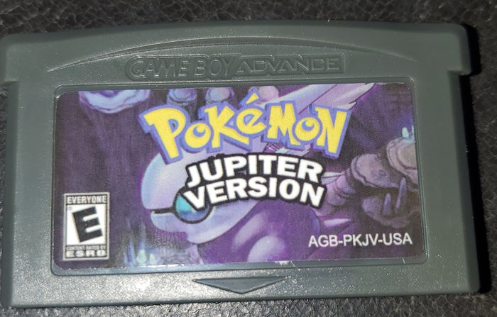 Pokemon Jupiter GBA ROM Hack Video Game Custom Gameboy Advance by VintageVideoGameStore