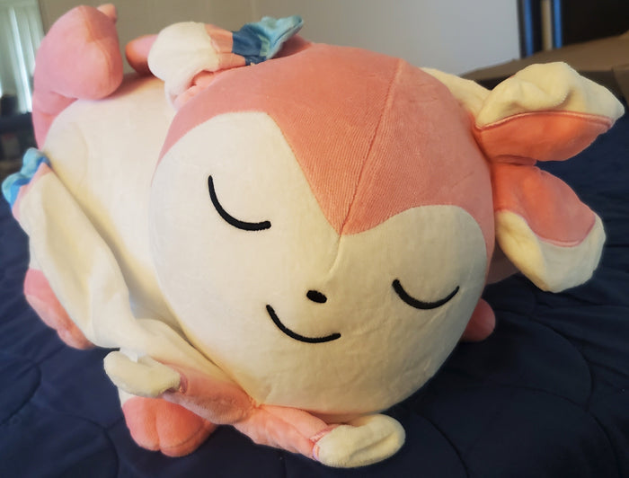 Pokemon Center Sylveon Sleeper Plush Eeveelutions Plush Rare Authentic by VintageVideoGameStore