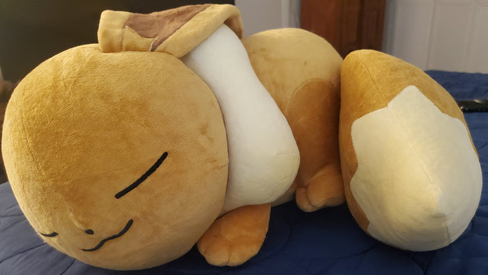 Pokemon Center Eevee Sleeper Plush Eeveelutions Plush Rare Authentic by VintageVideoGameStore
