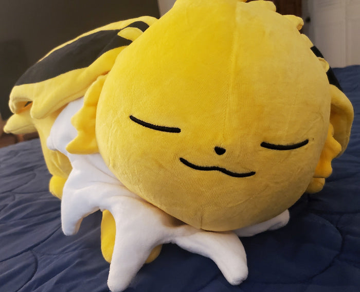 Pokemon Center Jolteon Sleeper Plush Eeveelutions Plush Rare Authentic by VintageVideoGameStore